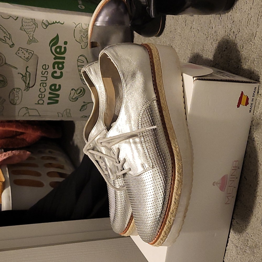 Aldo platform laceups